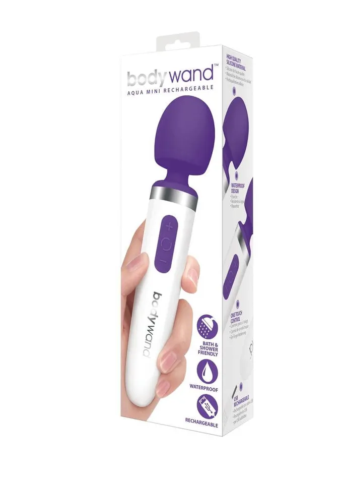 XGen Products Vibrators Bodywand USB Multi Function Purple Body Massager