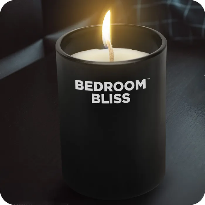XR Brands Dildos Bedroom Bliss Lovers Massage Candle in Vanilla