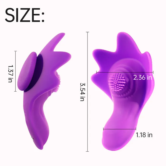 2024 Best Wearable Panty Vibrator Remote Control Butterfly clotoral vibrator honeysx Female Sex Toys