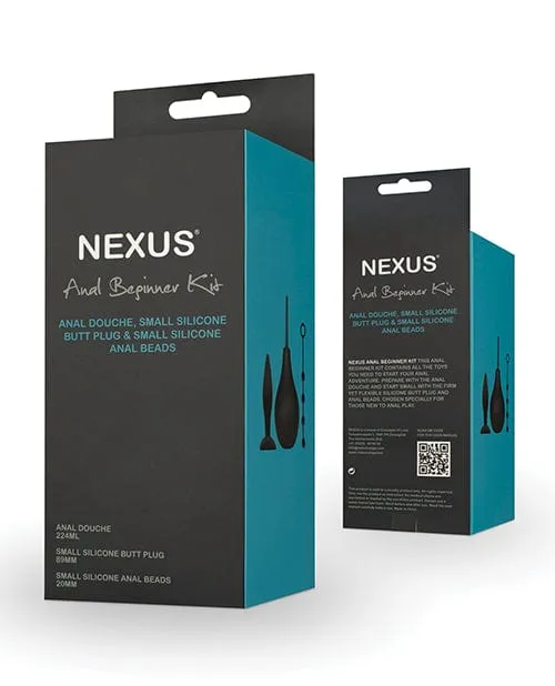 Anal Nexus Beginner Anal Kit Black Nexus Anal Nexus Beginner Anal Kit Black Nexus