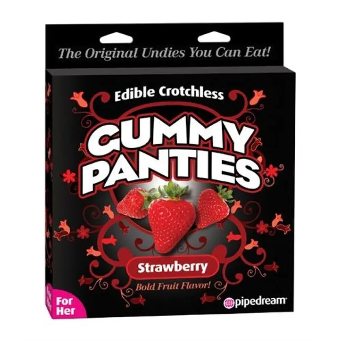 Anal Pipedream Gummy Panties for Her Strawberry