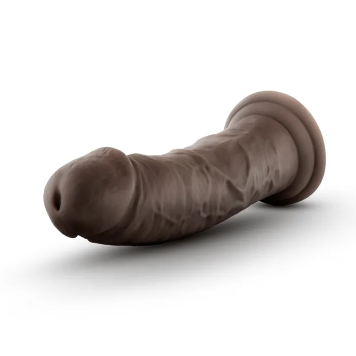 Au Naturel 8 Inch Dildo With Suction Cup Chocolate Blush Novelties Female Sex Toys Au Naturel 8 Inch Dildo With Suction Cup Chocolate Blush Novelties Female Sex Toys