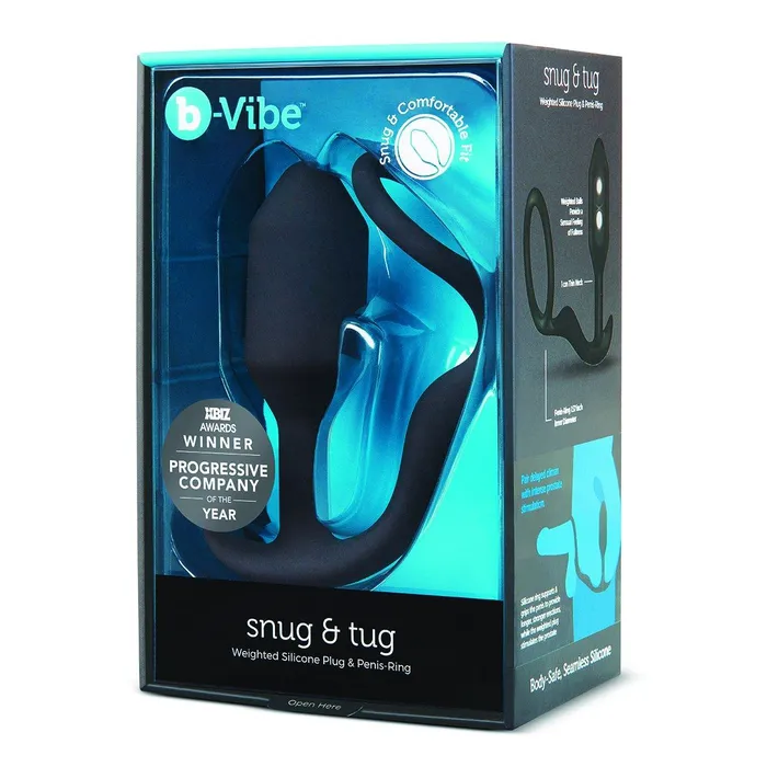 B Vibe Male Sex Toys BVibe Snug Tug Ring Plug
