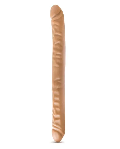Blush Novelties Dildos Blush Dr Skin 18 Double Dildo Mocha Blush Novelties Dildos Blush Dr Skin 18 Double Dildo Mocha
