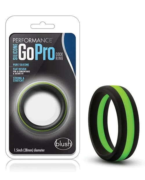 Blush Performance Silicone Go Pro Cock Ring Blush Novelties Male Sex Toys Blush Performance Silicone Go Pro Cock Ring Blush Novelties Male Sex Toys