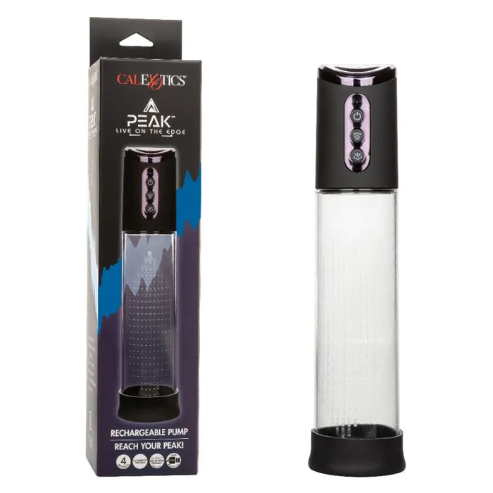 Calexotics Anal Peak Rechargeable Pump Blackclear