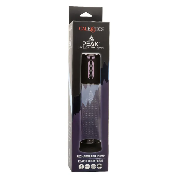Calexotics Anal Peak Rechargeable Pump Blackclear Calexotics Anal Peak Rechargeable Pump Blackclear