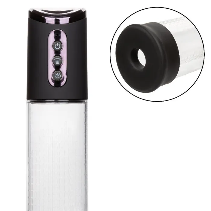 Calexotics Anal Peak Rechargeable Pump Blackclear Calexotics Anal Peak Rechargeable Pump Blackclear