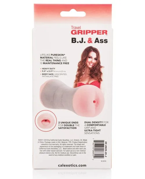 CalExotics Male Sex Toys Travel Gripper Pussy Ass Pink CalExotics Male Sex Toys Travel Gripper Pussy Ass Pink