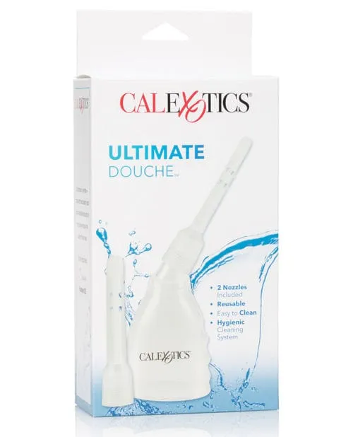 CalExotics Male Sex Toys Ultimate Douche with Two Interchangeable Attachments CalExotics Male Sex Toys Ultimate Douche with Two Interchangeable Attachments