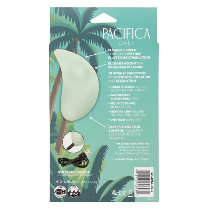 Calexotics Pacifica Bali Green Vibrators Calexotics Pacifica Bali Green Vibrators