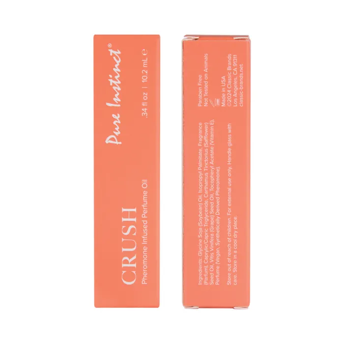 Classic Brands Female Sex Toys Pure Instinct Pheromone Perfume Oil Crush RollOn 034 oz