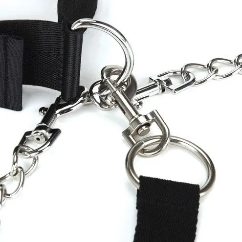 Collar Cuffs and Leash Bondage Set Lux Fetish Restraints
