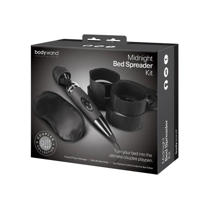 Couples Bodywand Bodywand Midnight Bed Spreader Kit Couples Bodywand Bodywand Midnight Bed Spreader Kit