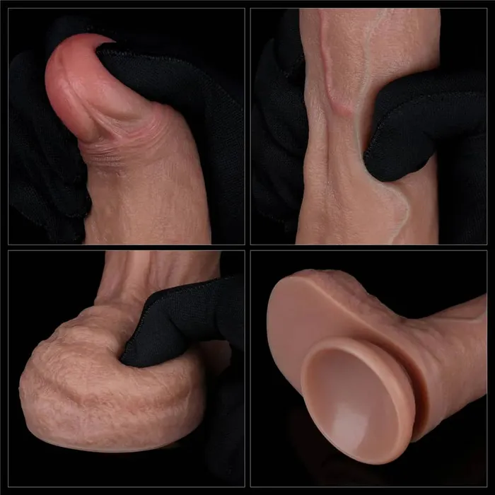 Dildos 85 Dual Density Silicone Cock Dildo honeysx