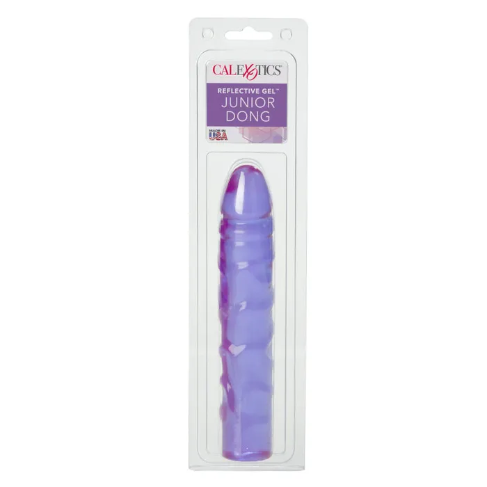 Dildos CalExotics Reflective Gel 75 Inches Jr Dong Dildos CalExotics Reflective Gel 75 Inches Jr Dong