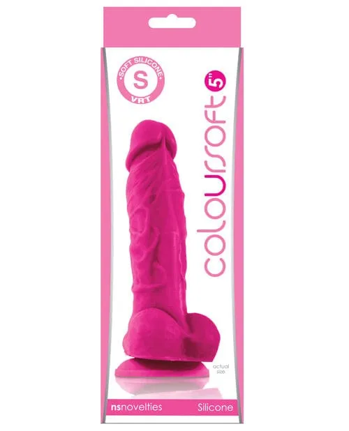 Dildos Coloursoft 5 Silicone Soft Dildo NS Novelties