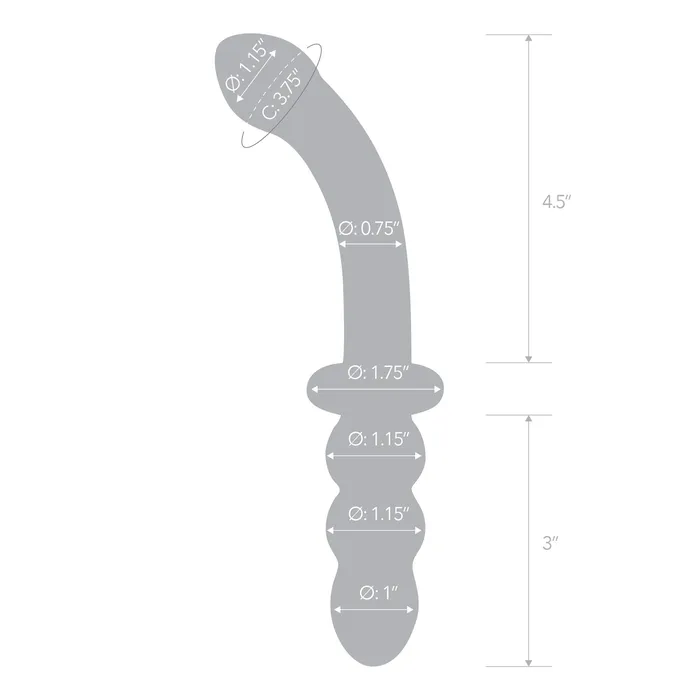 Dildos Gls 8 Double Ended GSpot Dildo