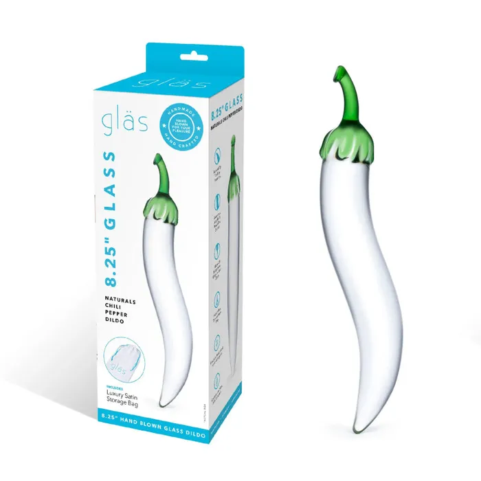 Dildos Glass Naturals Chili Pepper Dildo Glas Dildos Glass Naturals Chili Pepper Dildo Glas