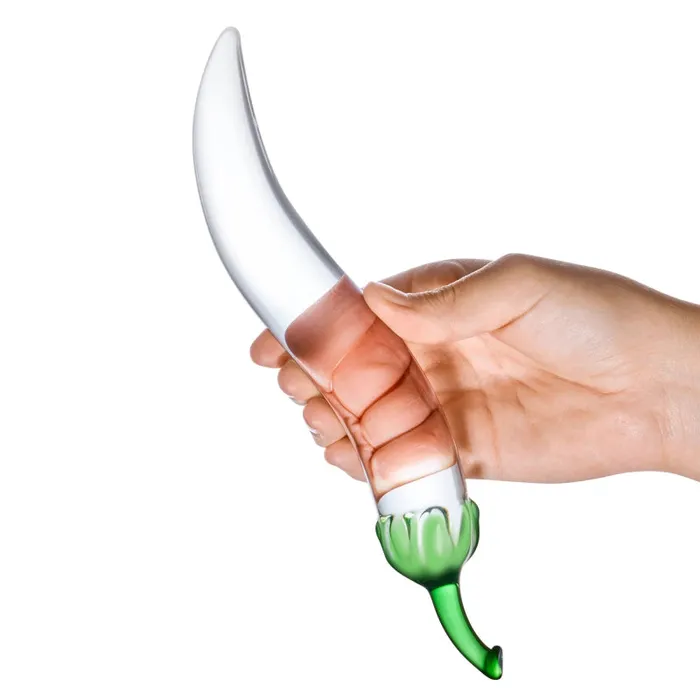 Dildos Glass Naturals Chili Pepper Dildo Glas Dildos Glass Naturals Chili Pepper Dildo Glas