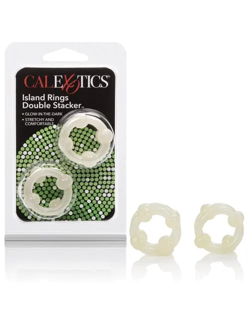 Dildos Island Rings Double Stacker CalExotics