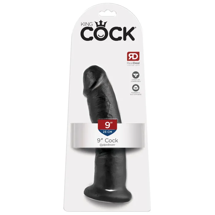Dildos King Cock 9Inch Cock Black Pipedream Dildos King Cock 9Inch Cock Black Pipedream