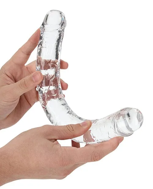 Dildos Shots America Shots Realrock Crystal Clear 14 Inch Double Dildo