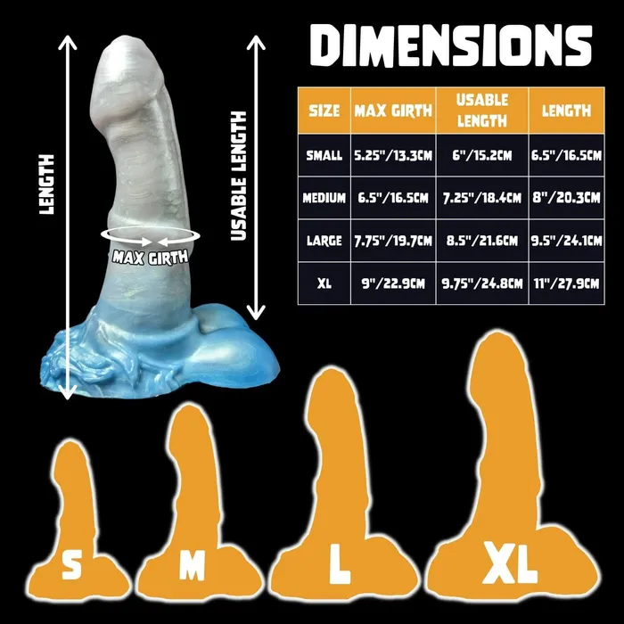 Dildos Stardust the Unicorn Fade Color Kreature Adult Toys