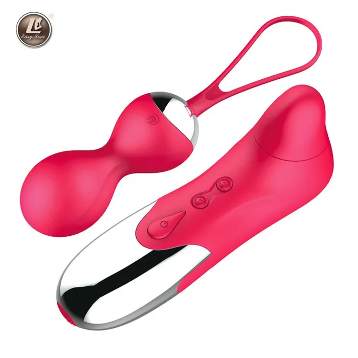 Easylove EASYLOVE Manli controller and vibrating kegel ball Male Sex Toys