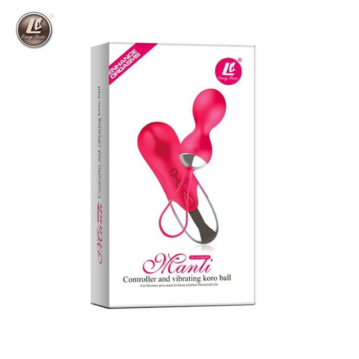 Easylove EASYLOVE Manli controller and vibrating kegel ball Male Sex Toys