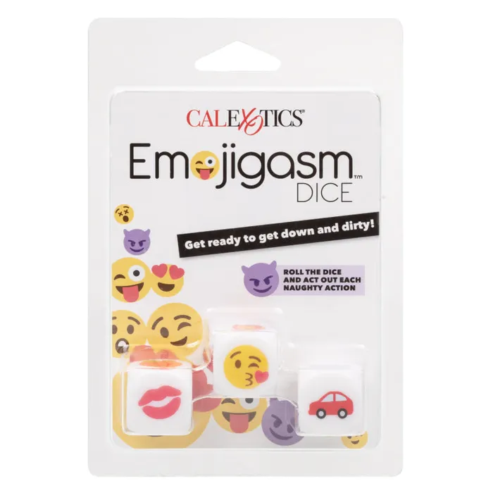 Emojigasm Dice Calexotics Vibrators
