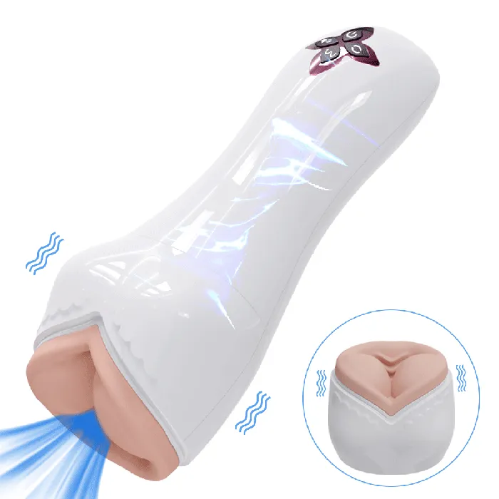 Eveflow Split Design Breast Vulva Entry 5 Suctions 7 Vibrations Automatic Masturbation Cup Touch Honey Male Sex Toys Eveflow Split Design Breast Vulva Entry 5 Suctions 7 Vibrations Automatic Masturbation Cup Touch Honey Male Sex Toys
