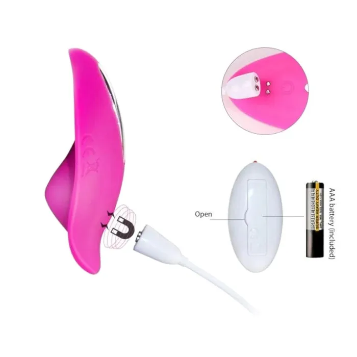 Female Sex Toys Hot sale Butterfly Remote Control Wearable Vibrating Mini Pussy Panties Vibrators for Clitoris Stimulation honeysx