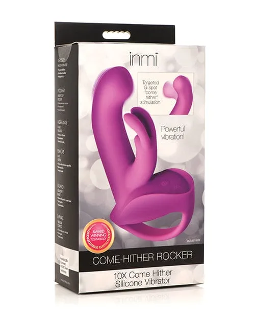 Female Sex Toys Inmi Come Hither Rocker 10x Silicone Vibrator Inmi