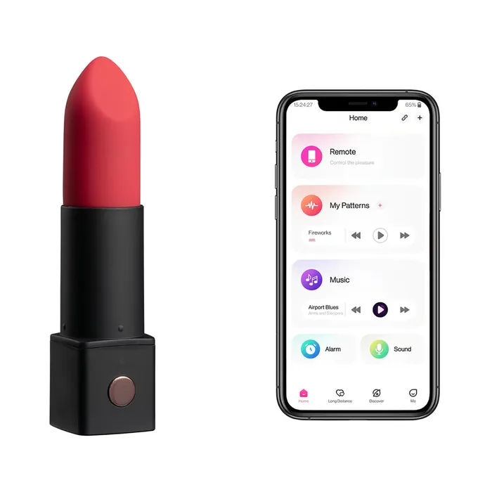 Female Sex Toys Lovense Lovense Exomoon Lipstick Vibrator