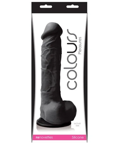 Female Sex Toys NS Novelties Colours Pleasures 8 Dildo with Suction Cup