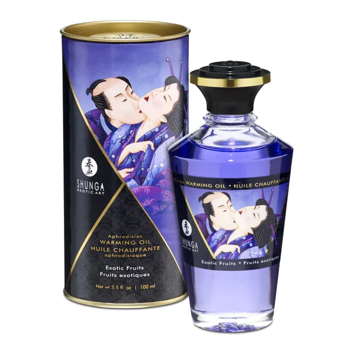 Female Sex Toys Shunga Aphrodisiac Warming Oil Exotic Fruits