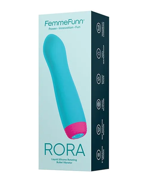 Femme Funn Female Sex Toys Femme Funn Rora Rotating Bullet Turquoise