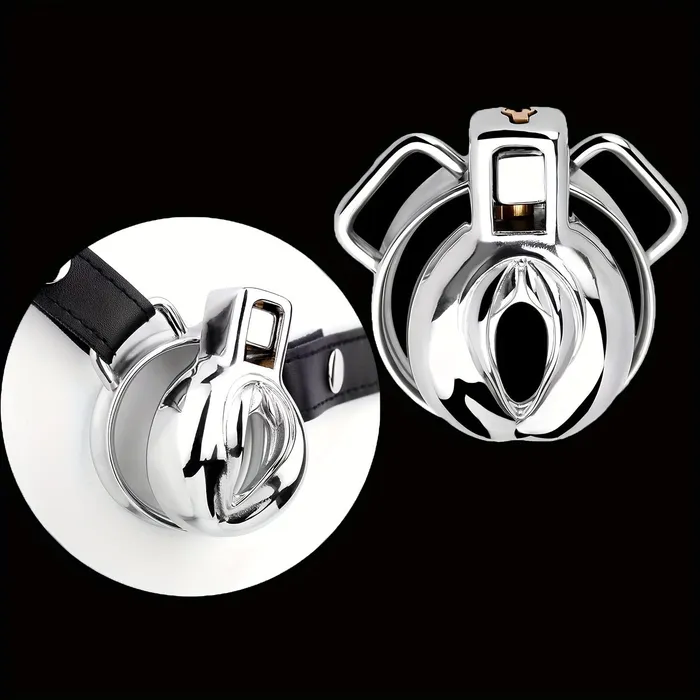 FRRK138 Stainless Chastity Cage Device 4 Size Penis Ring Wearable Cock Lock FRRK Male Sex Toys FRRK138 Stainless Chastity Cage Device 4 Size Penis Ring Wearable Cock Lock FRRK Male Sex Toys