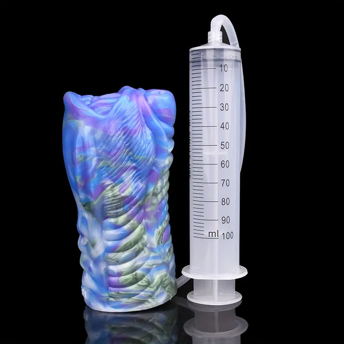 FRRK Male Sex Toys Monster Lion Mouth Silicon Pocket Pussy Penis Exercise Masturbator