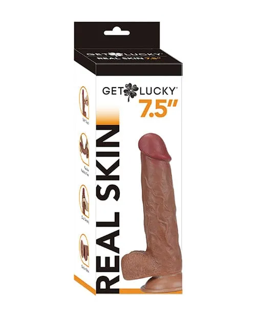 Get Lucky 75 Real Skin Series Get Lucky Dildos Get Lucky 75 Real Skin Series Get Lucky Dildos