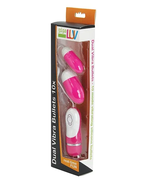 Gigaluv Gigaluv Dual Vibra Bullets Female Sex Toys Gigaluv Gigaluv Dual Vibra Bullets Female Sex Toys