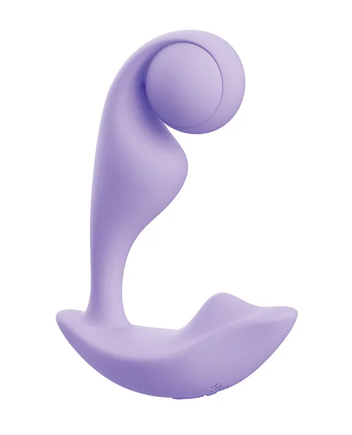 Honey Play Box Trill Wearable Single Ball Dual Vibrator Purple Vibrators