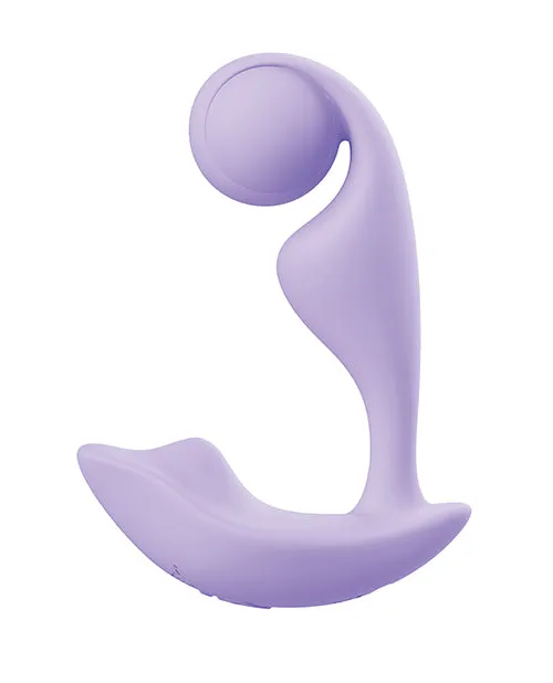 Honey Play Box Trill Wearable Single Ball Dual Vibrator Purple Vibrators