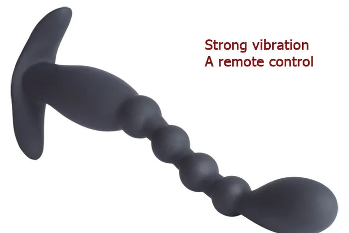 Honeysx Anal Pretty Waist Remote control vibration Anal Bead sex toys
