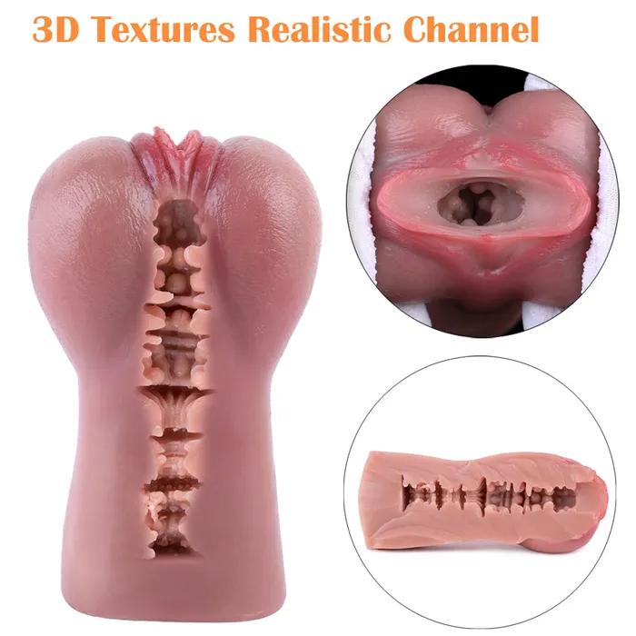 Honyesx Male Sex Toys 2024 new Silicone Super Tight Pussy Toy Realistic Vagina 3DTextures Realistic channel