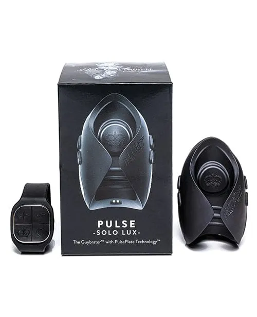Hot Octopuss Pulse Solo Lux Black Hot Octopuss Vibrators