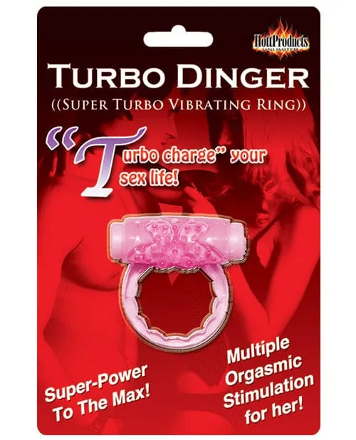 Hott Products Humm Dinger Turbo Vibrating Cockring Vibrators