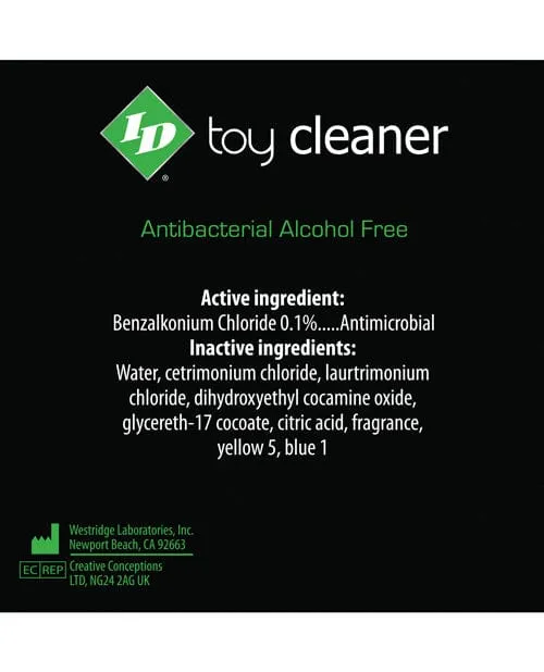 Id Foam Toy Cleaner Foam 81 Oz ID Vibrators Id Foam Toy Cleaner Foam 81 Oz ID Vibrators