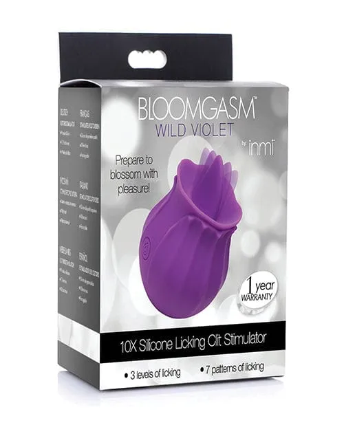 Inmi Vibrators Inmi Bloomgasm Wild Violet Purple